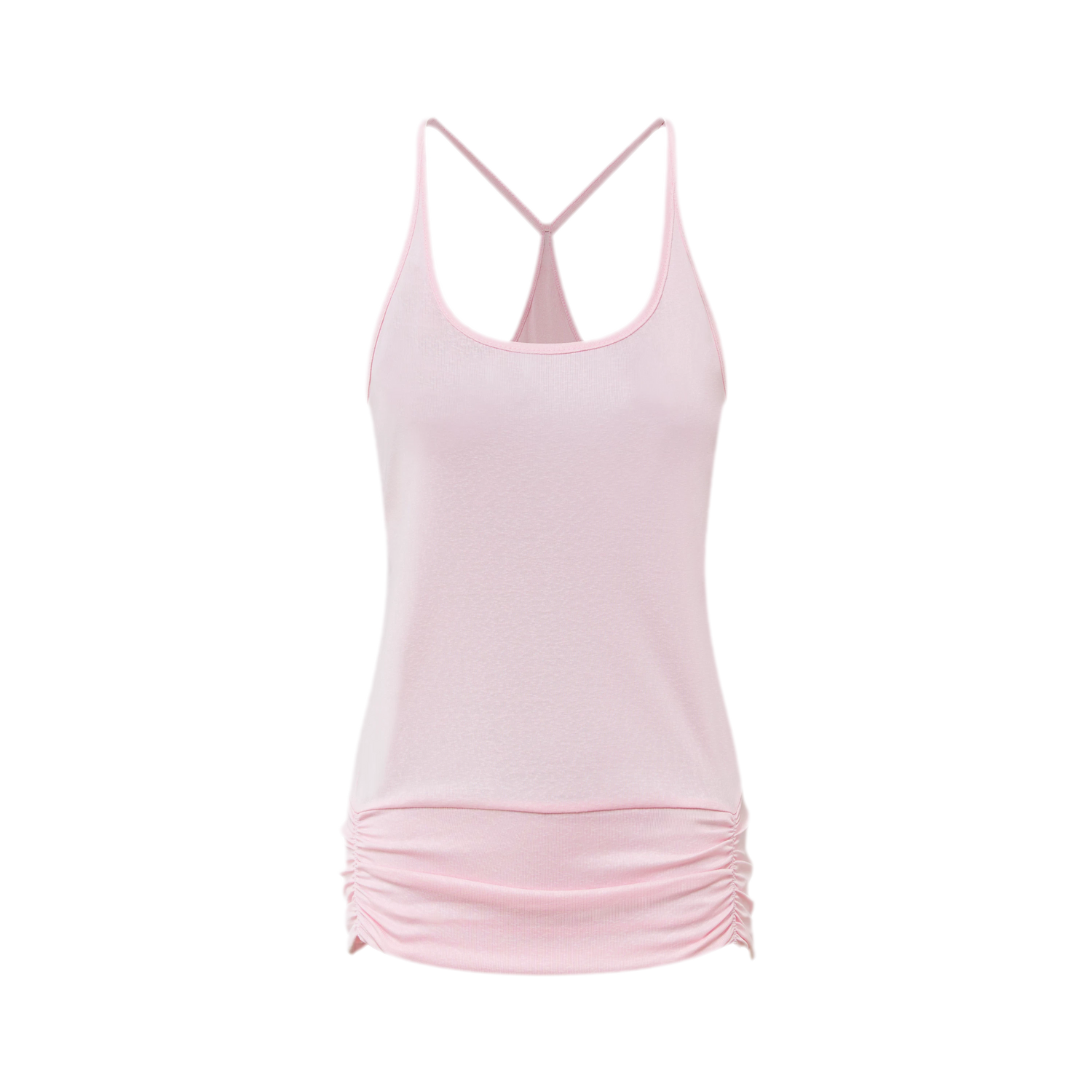 Lyocell Ruched Racerback Tank