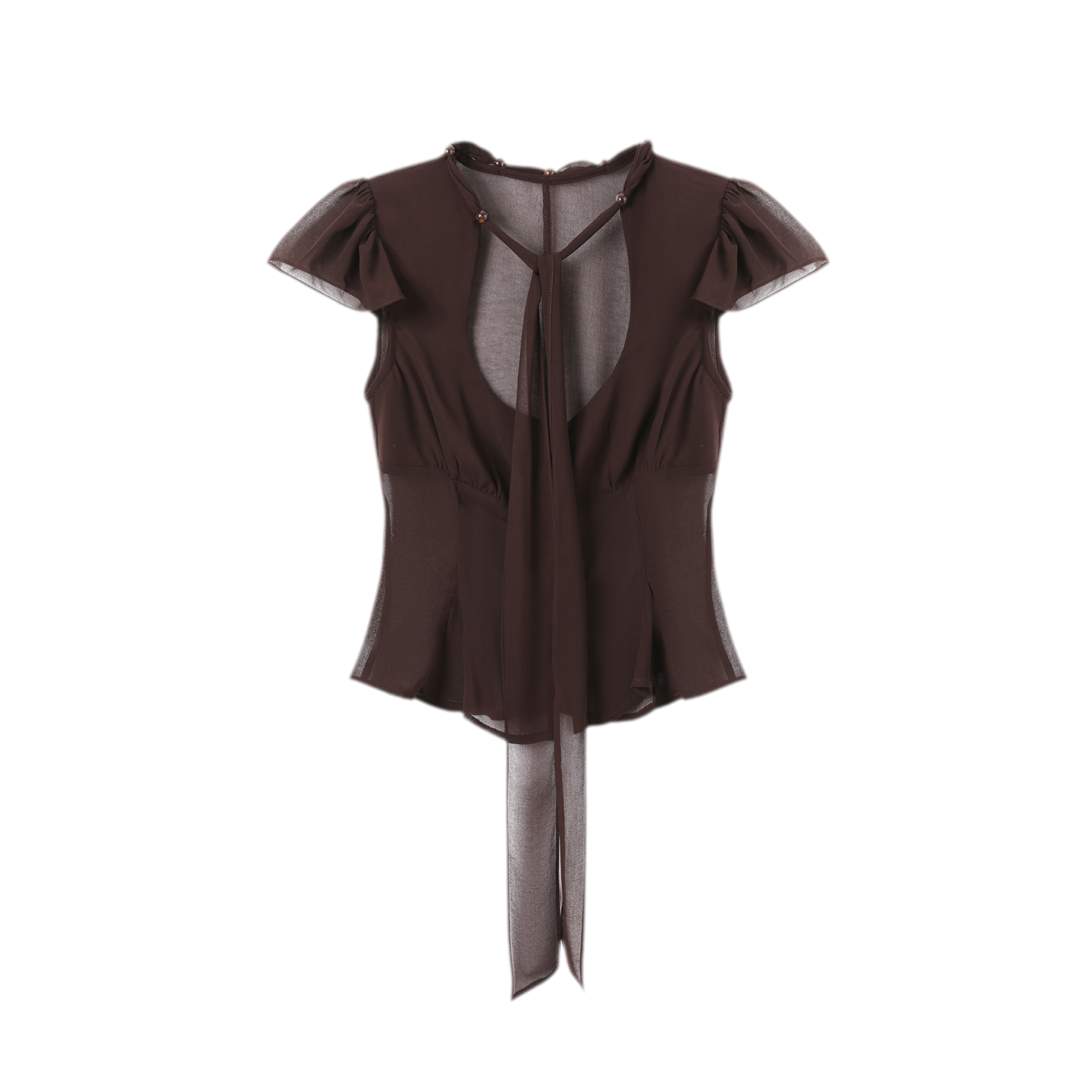 Faux Silk Top Skirt