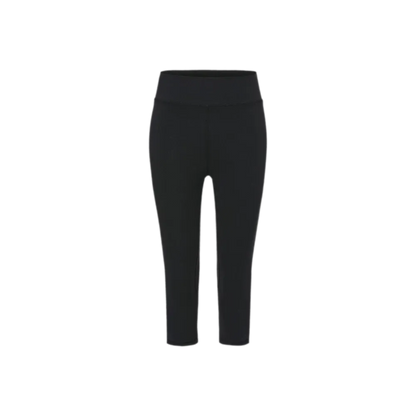 Bare-Feel Slit Capri Pants