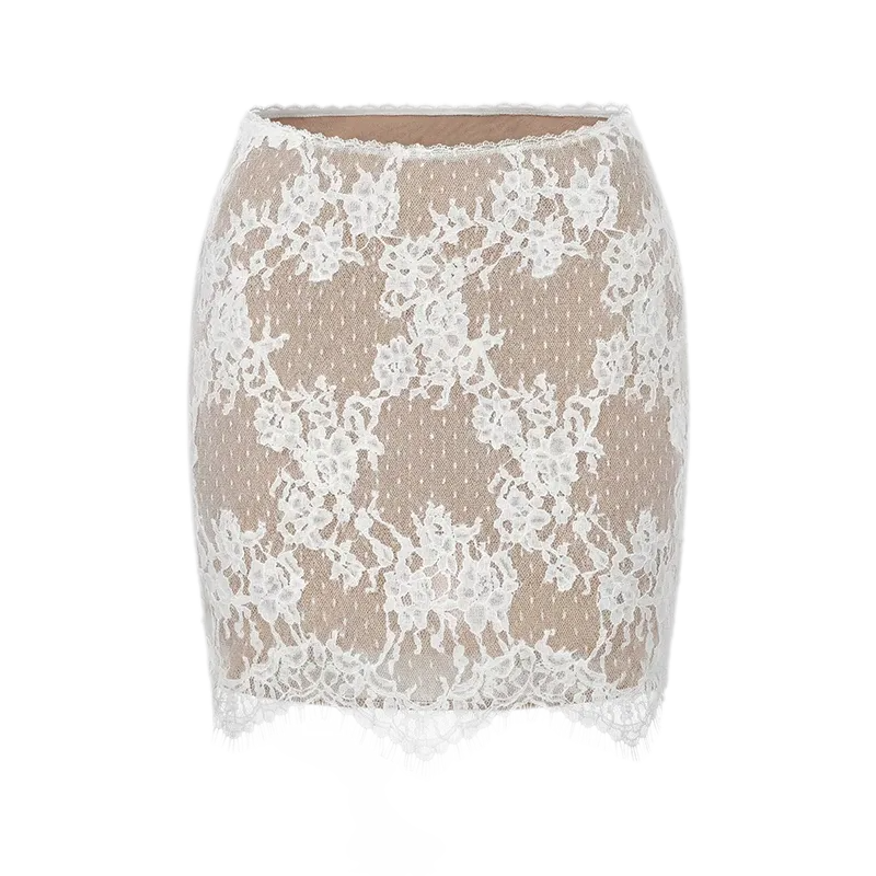 Lace Off-Shoulder Set