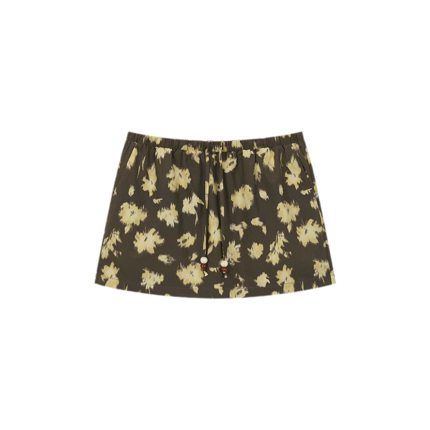 Twin Flowers French Floral Halter Top &amp; Drawstring