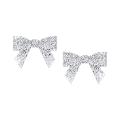 Crystal Bow Collar Jewelry