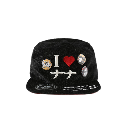DSM X NANA Embroidered Fuzzy Hat