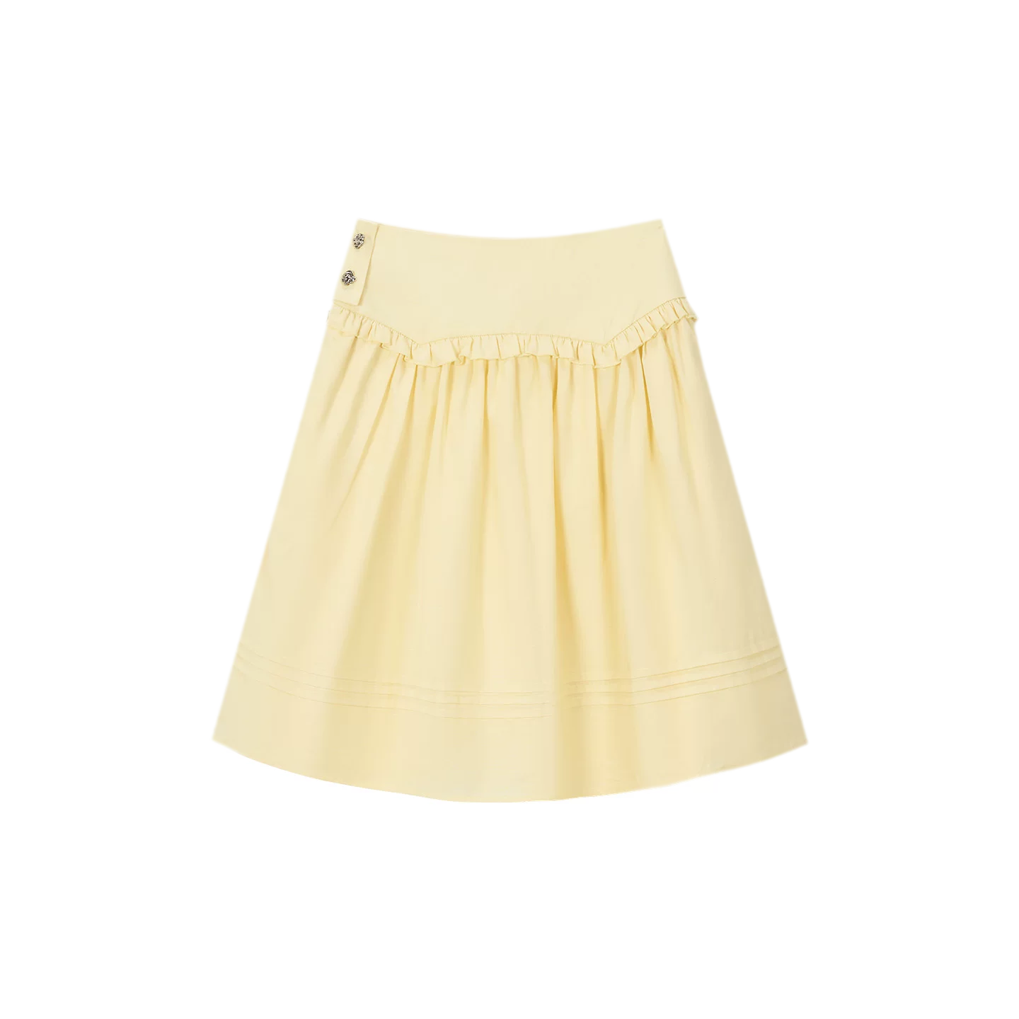 Semi-Sweet Design Bowknot Ruffle Camisole &amp; Skirt Set