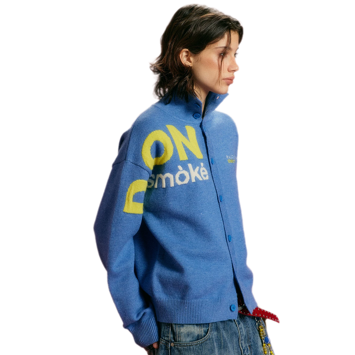 Arctic Velvet Logo Cardigan — טעינת תמונה 12 בתצוגת הגלריה