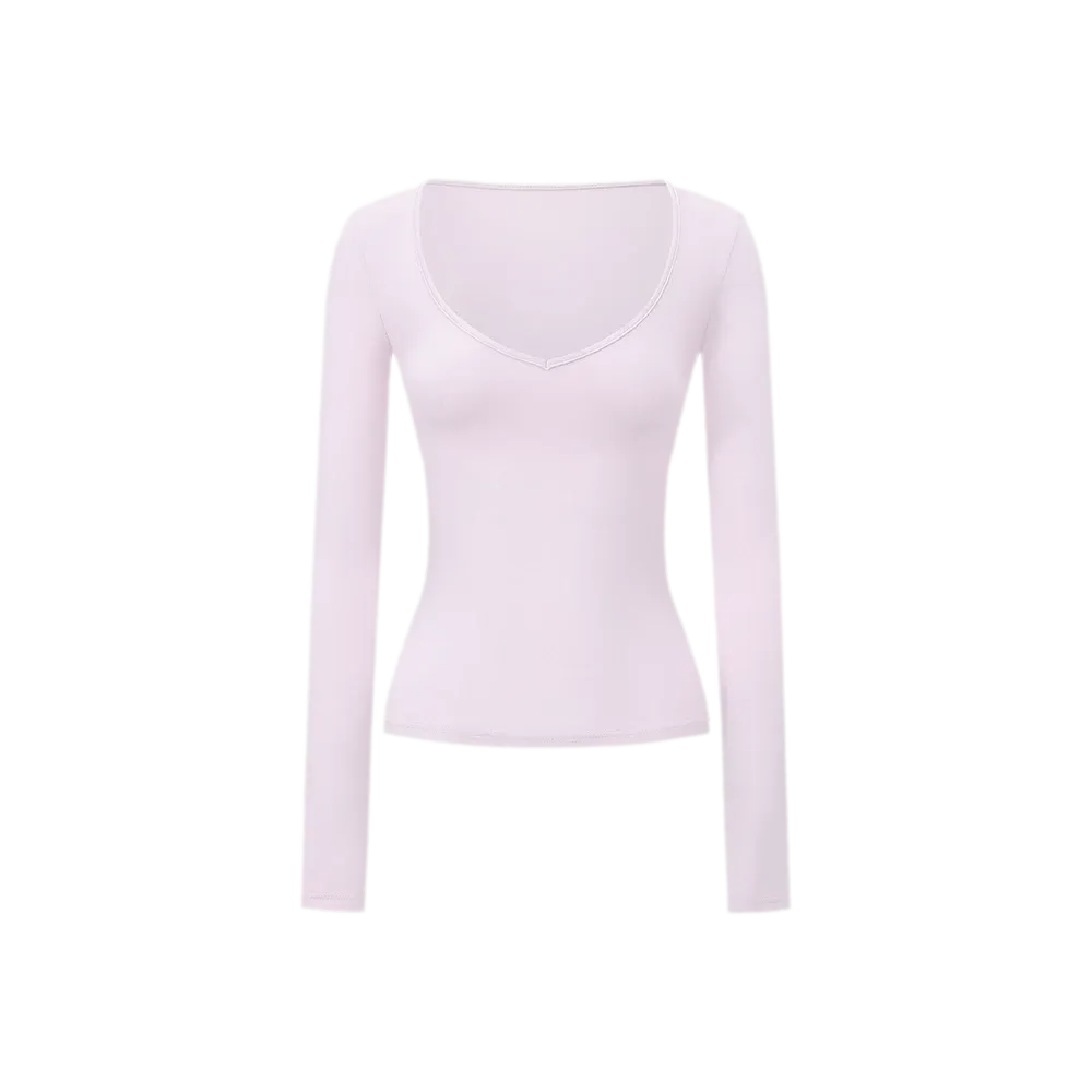 Bare-Feel V-Neck Top