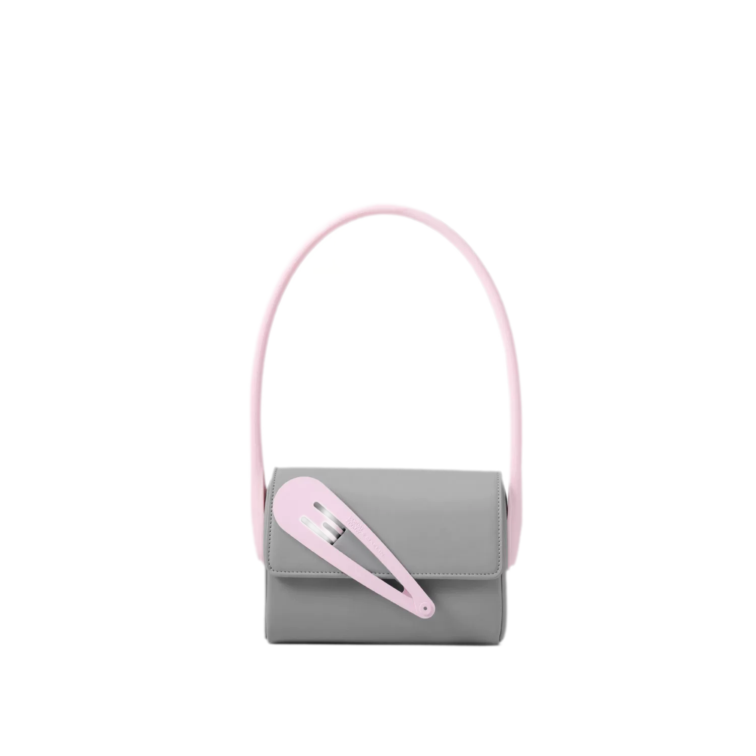 Oversized Hair Clip Shoulder Bag