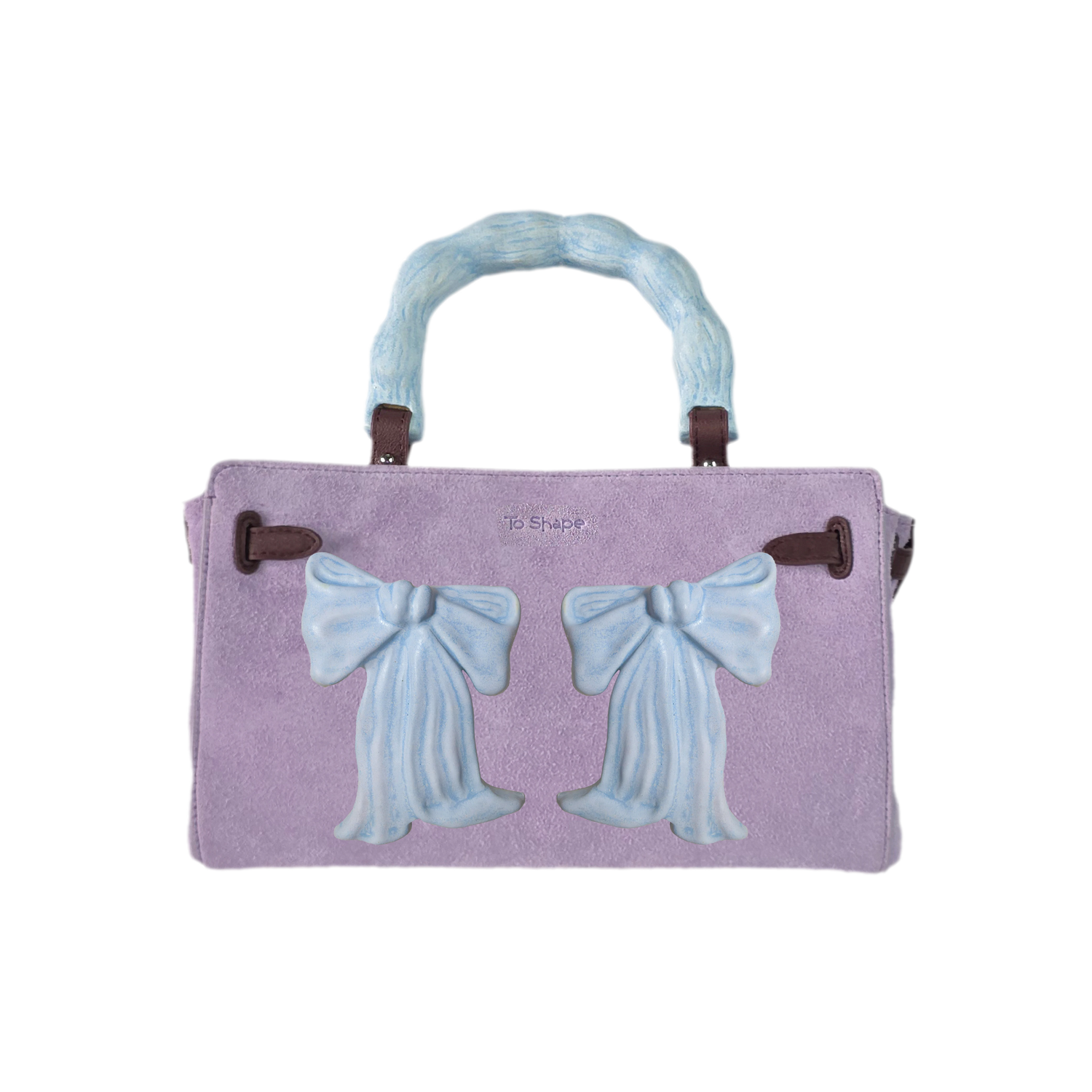 Handcrafted Ceramic Bow Bag