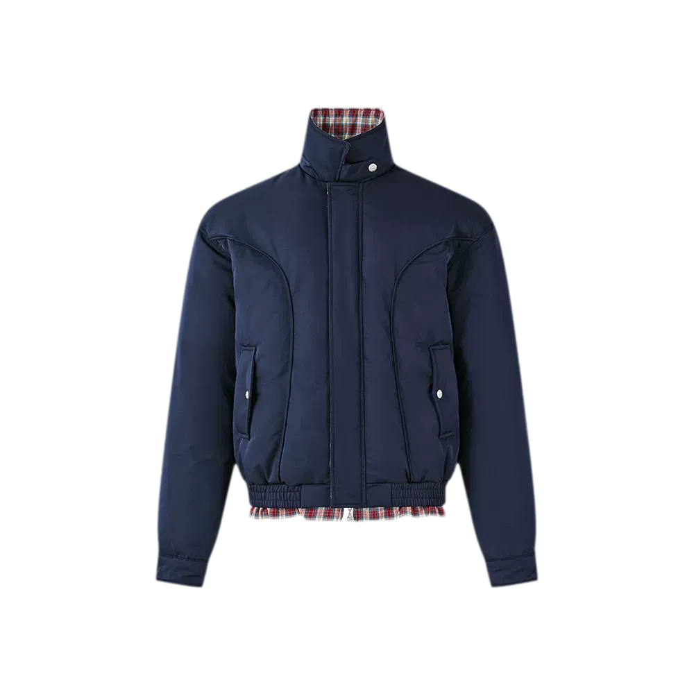Vintage Houndstooth Harrington Jacket