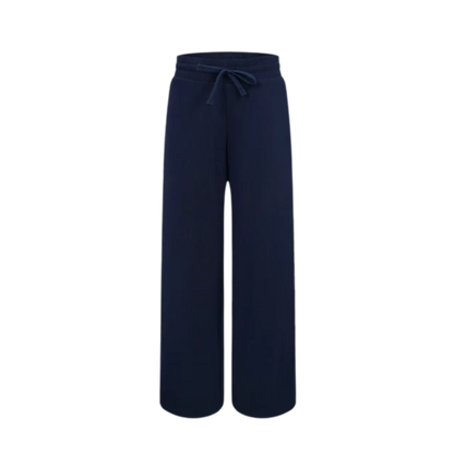 Wide-Leg Drawstring Sweatpants