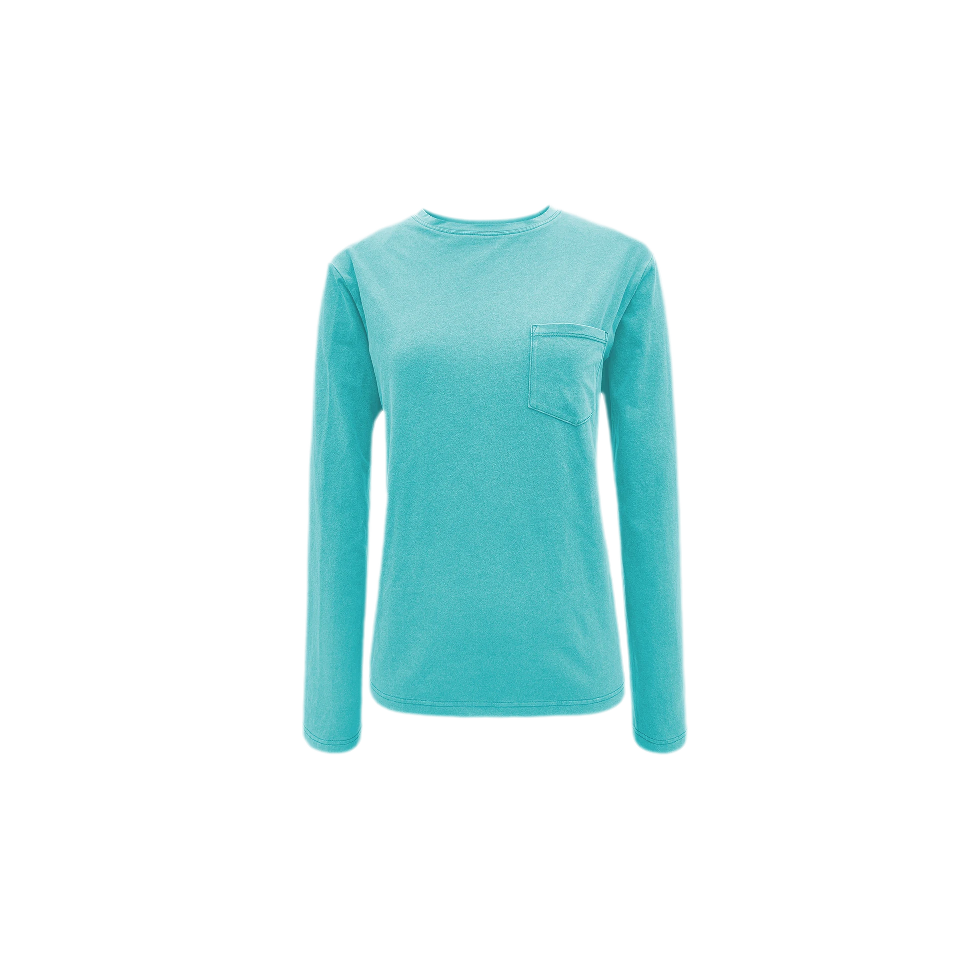 Pocket Detail Long-Sleeve T-Shirt