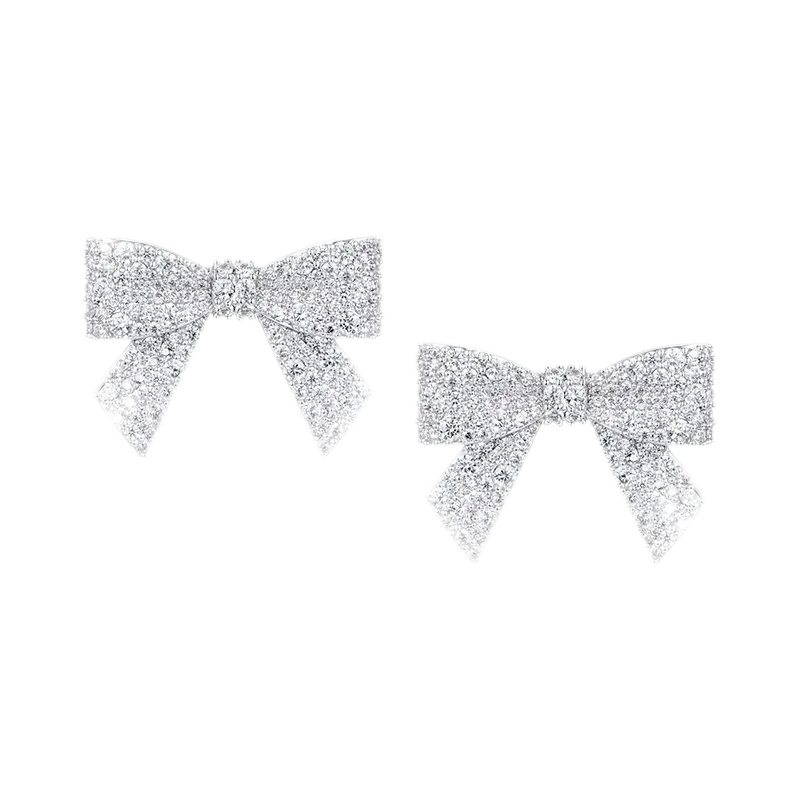 Crystal Bow Collar Jewelry