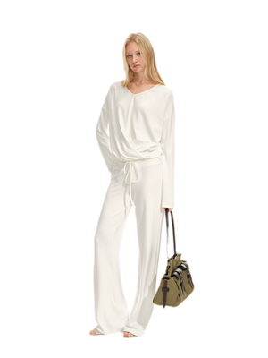 Blanc (Pantalon) / S