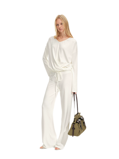 Blanc (Pantalon) / S