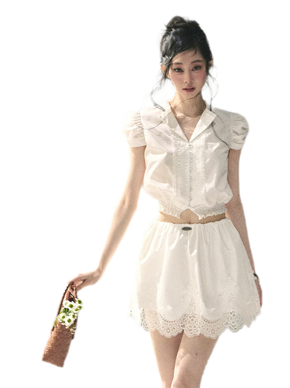 Lace Two-Way Set