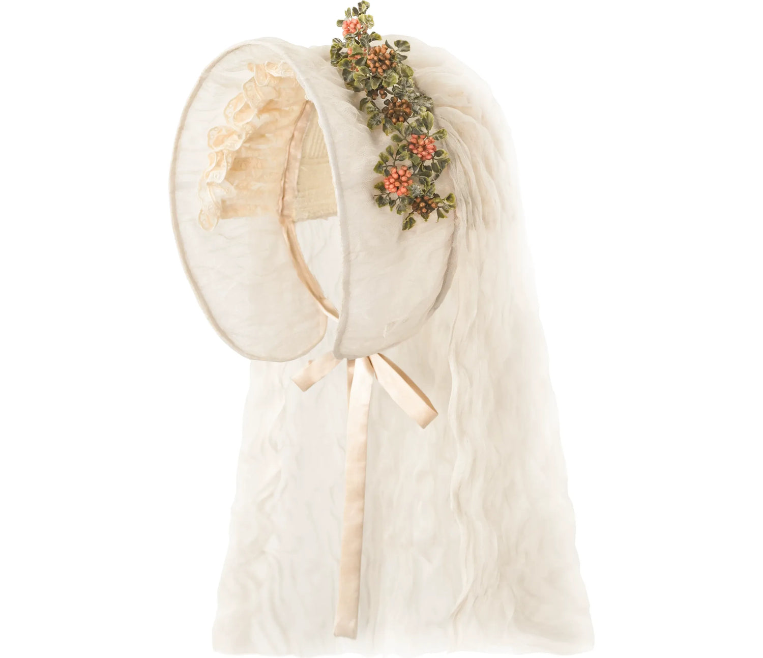 Vintage Lace Rabbit Ear Hat