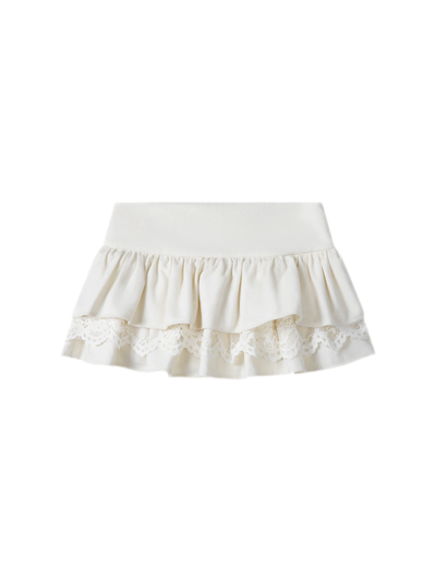 White (Short Skirt) / S