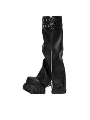 Black (Shoe + Leg Warmers) / 35