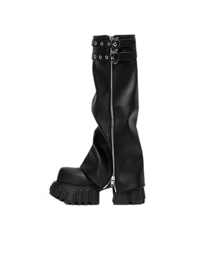 Black (Shoe + Leg Warmers) / 35