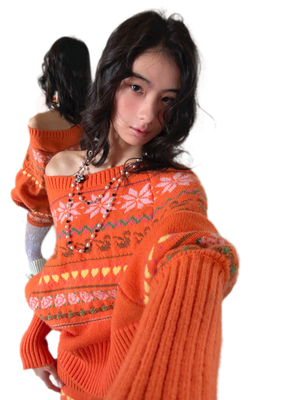 Orange (Top) / S