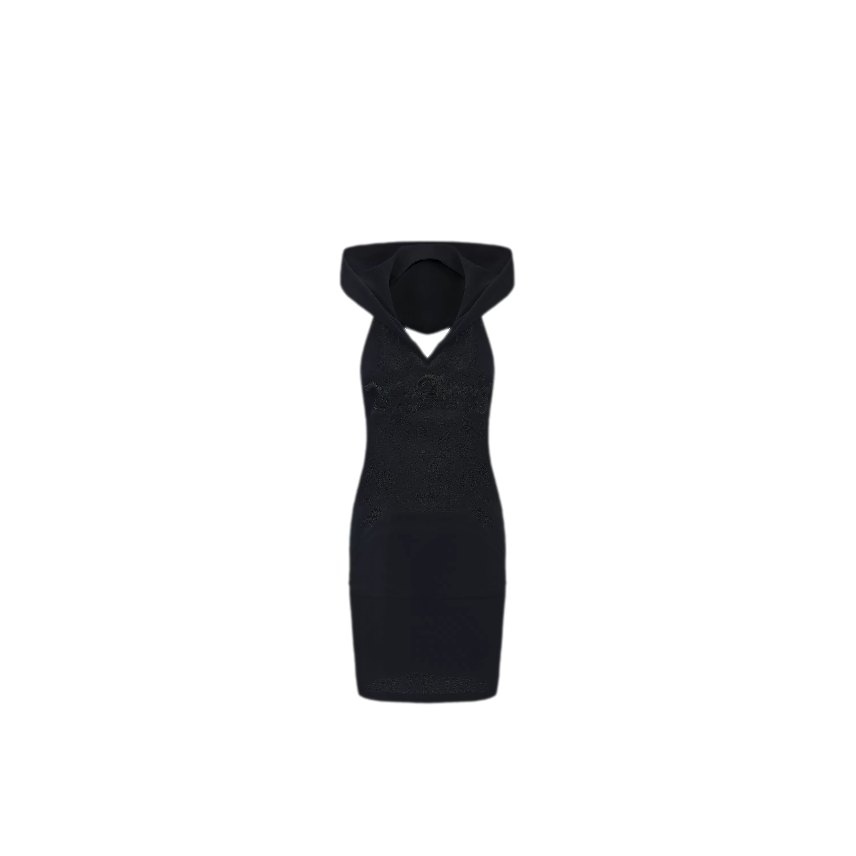 24ANS x UWA Backless Hooded Mini Dress