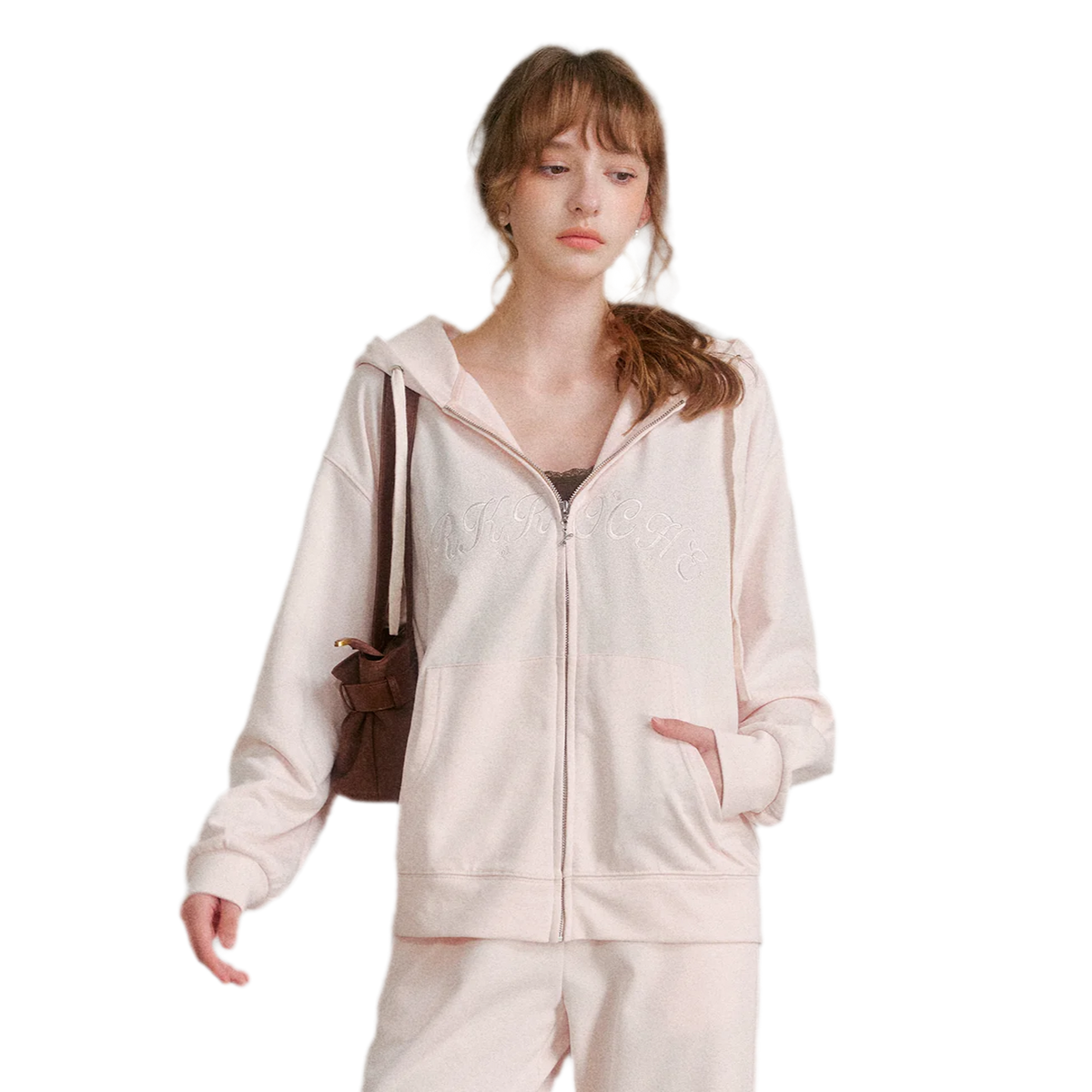 Cotton Hooded Tracksuit Set