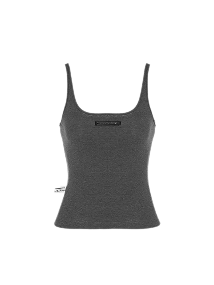 Scoop Waist Tie Top