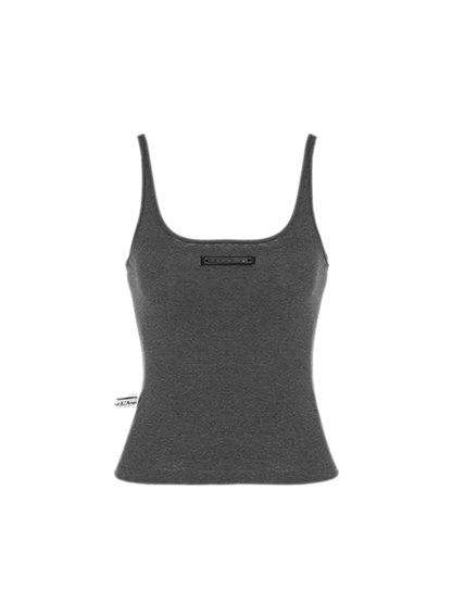 Scoop Waist Tie Top