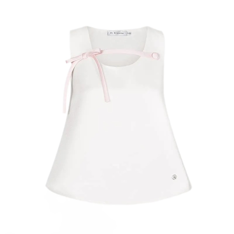 Pearl Satin Bow Dress