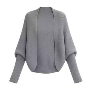 Gray Cardigan / S