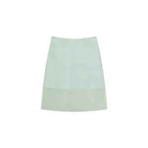 Light Lime Green Skirt / S