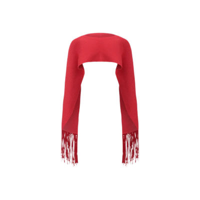 Red Scarf / One Size