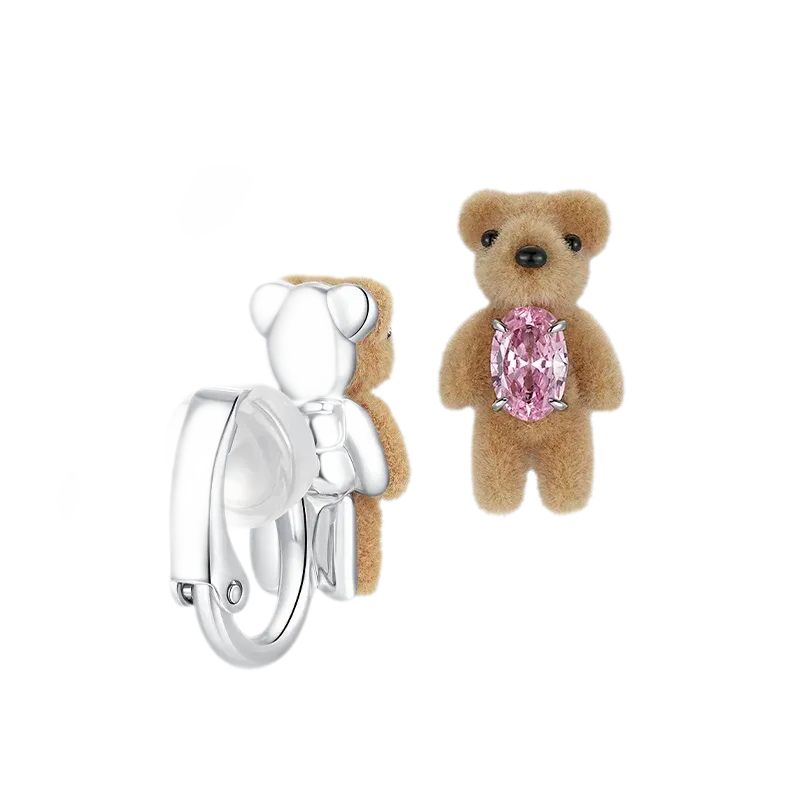 Mini Teddy Bear Earrings