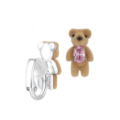 Mini Teddy Bear Earrings