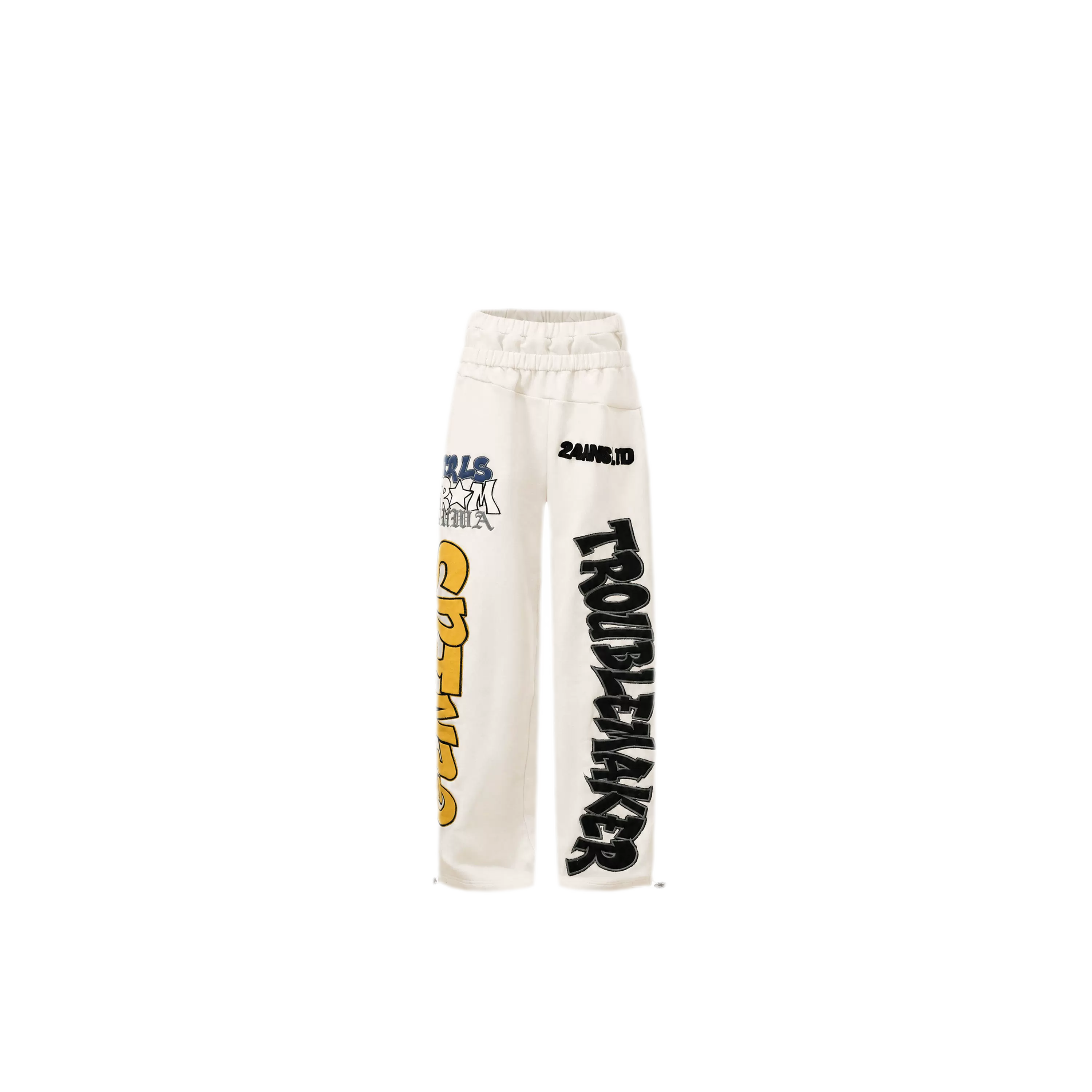 Appliqué Oversize Hoodie Pants Set