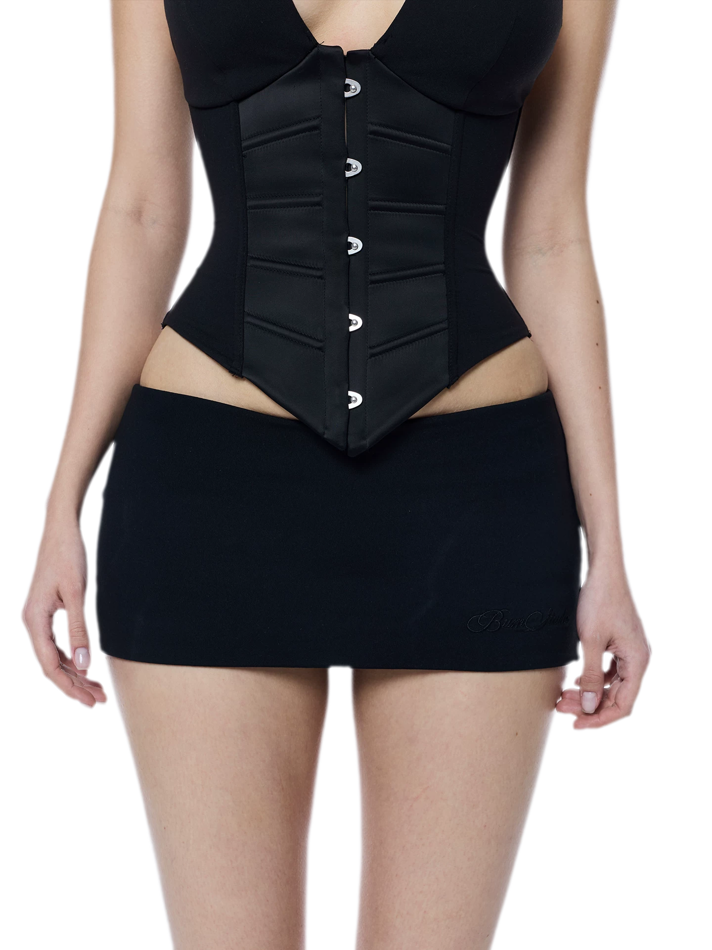 Structured Bustier Mini Skirt
