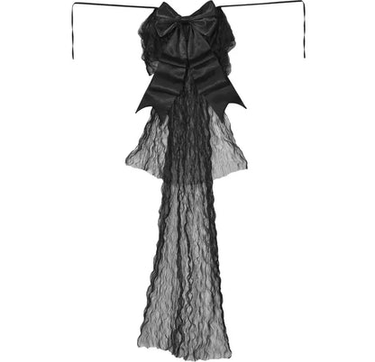 Gothic Bustle Train Skirt