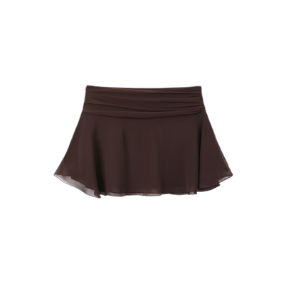 Faux Silk Top Skirt
