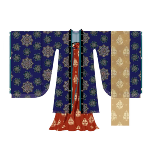 Blue Purple 4-Piece Set / S