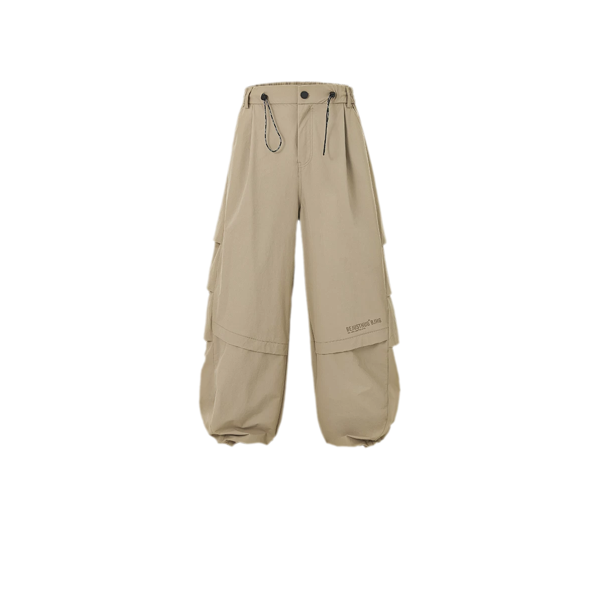 Teflon Wide-Leg Cargo Pants