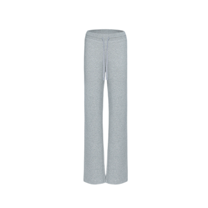 Washed Ribbed Low-Rise Sweatpants