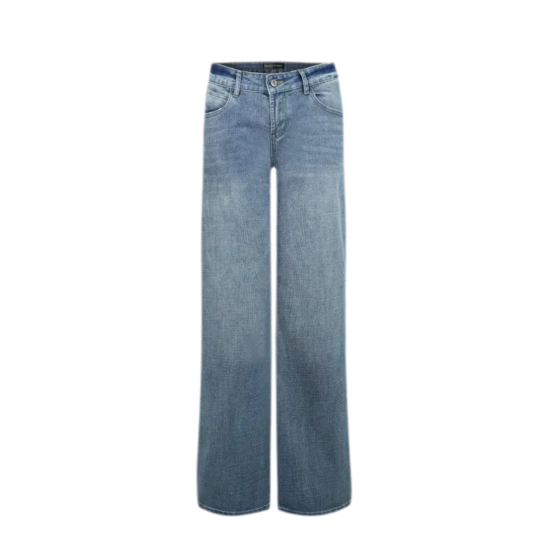 Low-Rise Straight Jeans