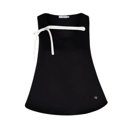Pearl Satin Bow Dress