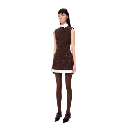 Ruffle Waist Fitted Dress
