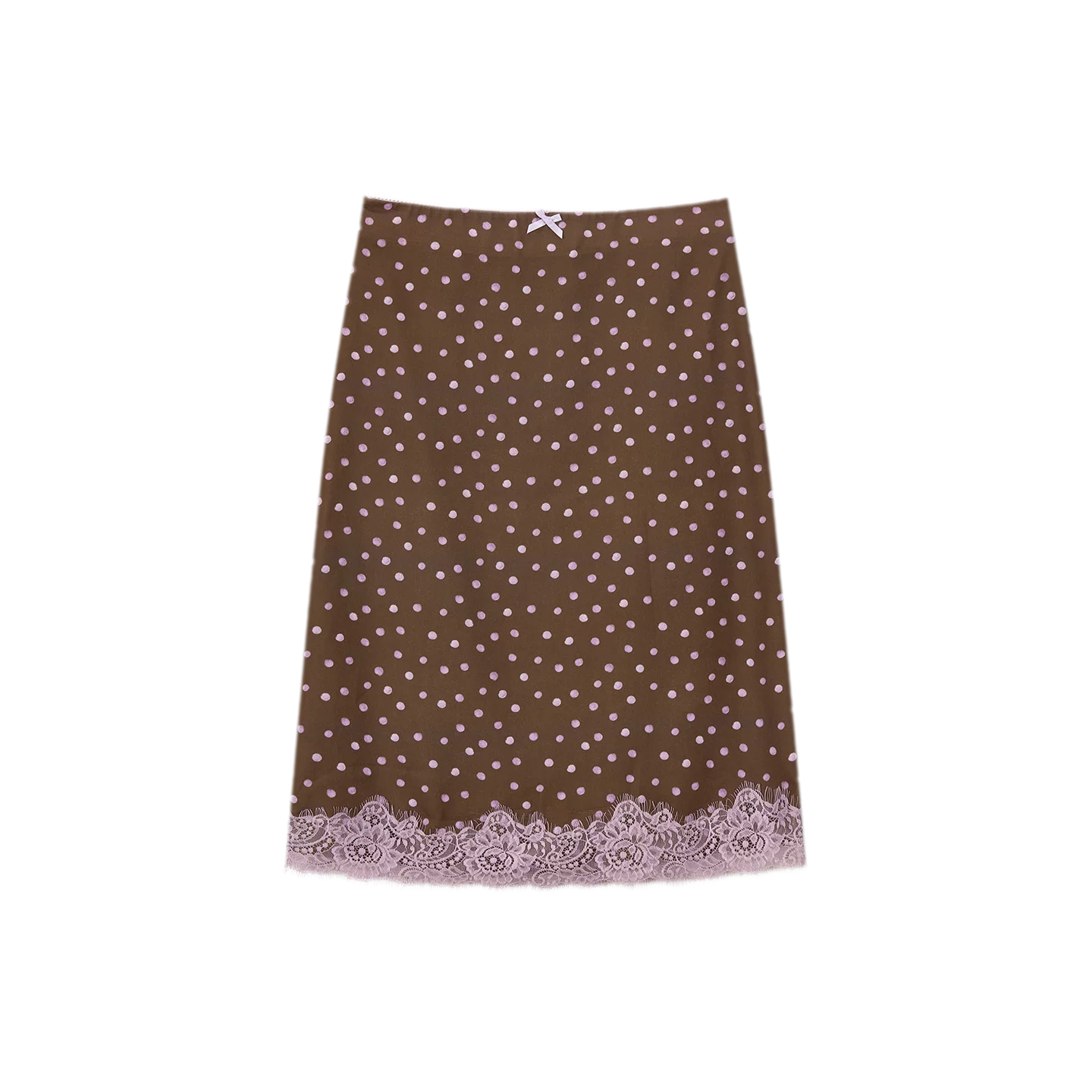 Southern France Polka Dot Lace Camisole &amp; Skirt