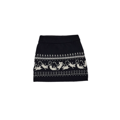 Ensemble en maille court Fair Isle