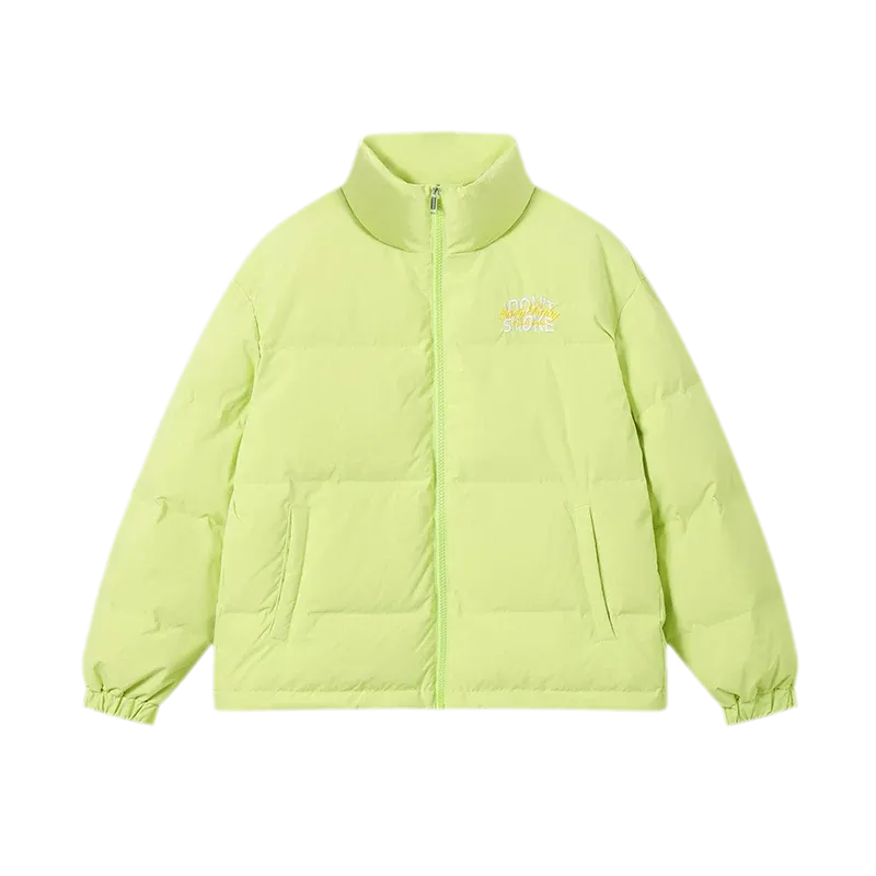 Textured 90-Down Winter Jacket