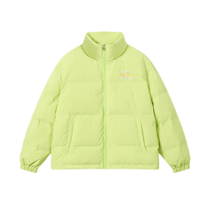 Textured 90-Down Winter Jacket
