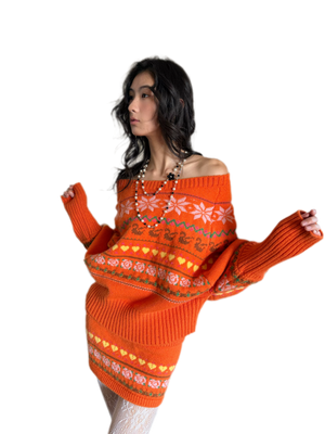 Orange (Skirt) / S