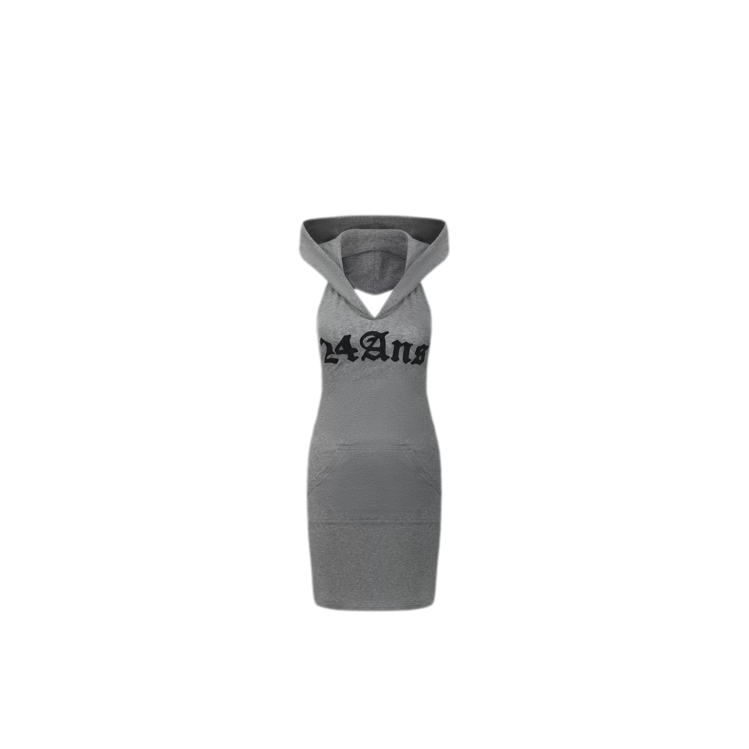 24ANS x UWA Backless Hooded Mini Dress